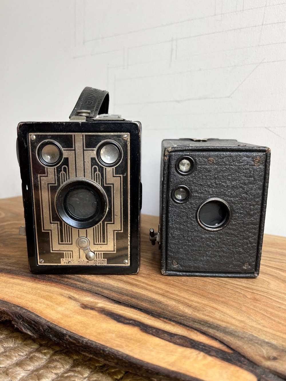 2 Kodak Brownie Cameras